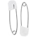 Sassy Diaper Pins, 8 Pins Per Pack (Pack of 2)