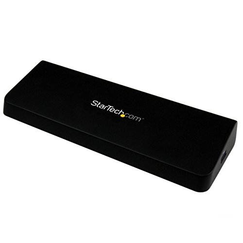 StarTech.com USB 3.0 Docking Station - 4K - HDMI / DisplayPort - with Fast Charge / Ethernet / Audio - Universal Docking Station