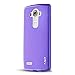 J&D Case Compatible for LG G4 Case, [Drop Protection] [Slim Cushion] Shock Resistant Protective TPU Slim Case for LG G4 Bumper Case - [Not Compatible with LG Stylo 4] - Purple