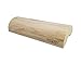 Therapeutic Wooden Pillow made of Hinoki Cypress for Stiff Neck, Shoulder Pain, Spinal Health, and Relaxation (16inch x 2inch)