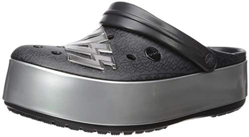 silver crocs women's