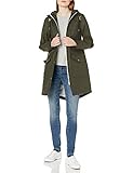 Levi's Women's Hooded Rubberized Faux Leather Anorak Jacket