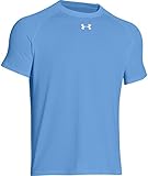 Under Armour Locker T Shirt - North Carolina Blue/White Size L