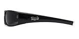 LOCS Original Gangsta Shades Hardcore Men's Flat Top Rectangular Sunglasses