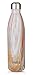 MIRA Vacuum Insulated Travel Water Bottle | Leak-Proof Double Walled Stainless Steel Cola Shape Sports Water Bottle | No Sweating, Keeps Your Drink Hot & Cold | 25 Oz (750 ml) | Sunset