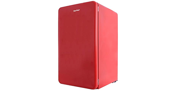 Northair refrigerador de estilo retro con congelador superior ...