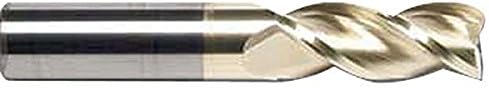 RUSHMORE 28-100-018 1/4"X3/8"FL LEN ZRN 3FL AL End Mill