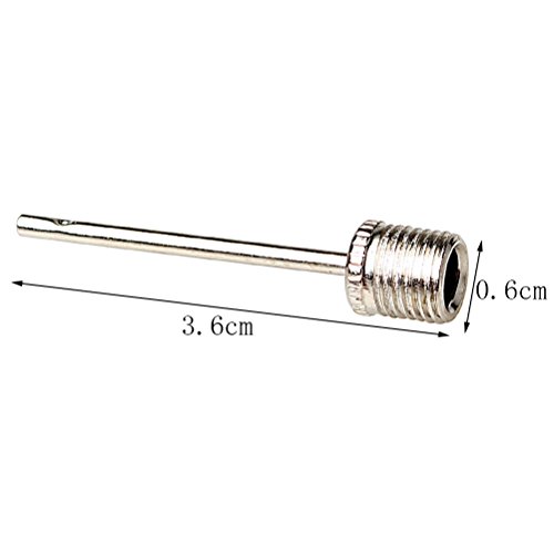 Color Scissor 10 Pack Ball Pump Needle Inflation Needles for Sports Balls, Football and Basketball - Thumbnail 4