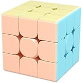 3x3x3 Speed Cube,Stickerless Magic Cube,Smooth Turning Puzzle Box with Anti-Sticky Design,The Most Educational Toy to Effectively Improve Your Child's Concentration and Responsiveness
