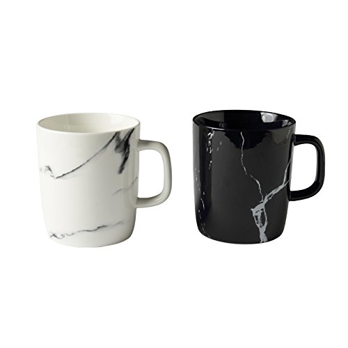 Blue Stones Modern Marble Decorative Pattern Ceramic Mug Home Office Porcelain Coffee Milk Tea Drinking Mug Creative Drinkware - Thumbnail 5