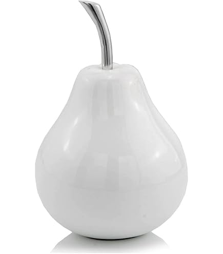 Amazon.com: Modern Day Accents Manzana Blanco White Apple : Home