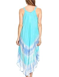 Sakkas Nila - Vestido largo de verano para mujer con cuello en V