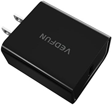 USB Type C Charger, VEDFUN T1 5V/3A 15W Type C Rapid Fast Wall Charger for Nintendo Switch, Nexus 5X, 6P, Google Pixel, Pixel XL, Lumia 950XL, 950