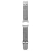 Ninasill Fashion Milanese Stainless Steel Band, for Gear Fit 2 SM-R360 Watch Strap (Silver)