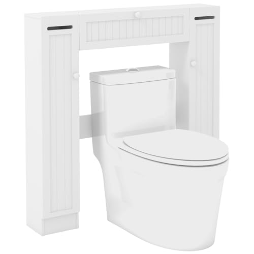 Giantex Over The Toilet Storage With 2 Doors And Adjustable