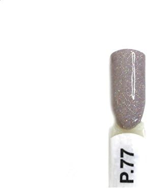 EZ DIP Gel Color Dip Powder P.77 Sparkle Lavender Grey 2oz. Jar