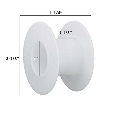 Plastic Utility Spools - Empty Plastic Wire Spools (Pack of 10)