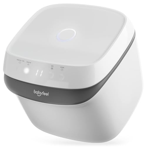 UV Light Sanitizer, UV Box Sanitizer, Conveniently Sanitizes in Minutes, Large Capacity, No Cleaning Required, Touch Control