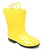 SkaDoo Yellow Kids Rain Boots 8 M US Toddler