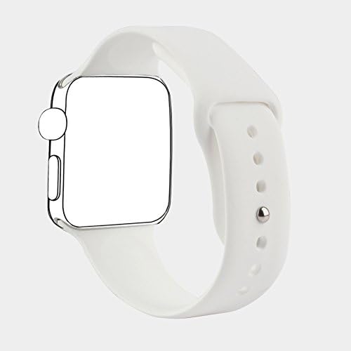 Blesihu Replacement Band for Apple Watch Series 2 Series 1, Strap Bands for iwatch, Silicone Sport Style Wristband, Both 38mm and 42mm Models Available