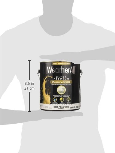 True Value MSEFP-GL 1-Gallon Pastel Base Stucco Paint - Thumbnail 2