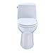 TOTO MS854114EG#01 Eco Ultramax Elongated One Piece Toilet with Sanagloss, Cotton White
