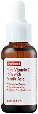 【By Wishtrend】ピュアビタミンC15%ウィズフェルラ酸(30ml)｜韓国コスメ・ビタミンC美容液・ビタミンCセラム・ビタミンCエッセンス・敏感肌も安心に使えるビタミンCセラム・低刺激セラム｜[By Wishtrend] Pure Vitamin C 15% with Ferulic Acid 30ml