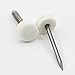 Yongcun Screw Caps Cover #10 M5 Nylon White Screw Cap Pack of 100pcs SAM5