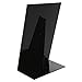 Modern Black Acrylic Tabletop Wet Erase Liquid Chalk Board/Menu Display Write-On Board/Wedding Sign