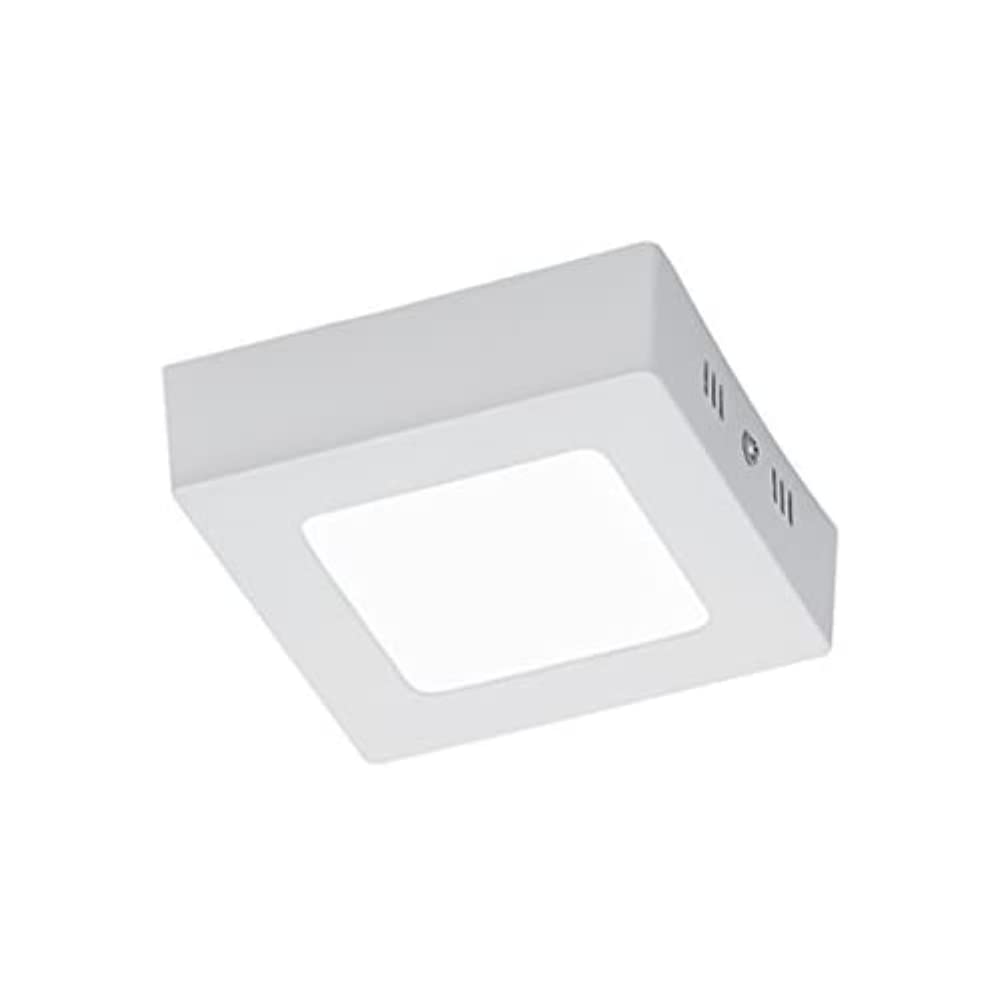 Trio Lights Zeus LED Ceiling Light, White, 12x12cm