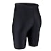 baleaf Boys' Athletic Swim Jammer UPF 50+ Quick Dry Youth Training Swimming Short Swimwear Black/Black M
