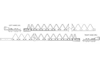 Case IH, Hesston Header, Draper, Swather Windrower Sickle ...