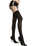 Opaque Thigh Hi Opaque stocking, thighHi, Also in Plus Size
