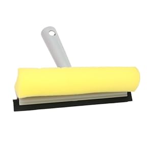 EZY BE Dual Side Blade Rubber And Sponge Wiper For Glass Door, Window, Windshield (422005) (422005_CT)