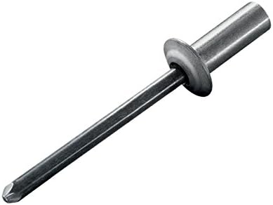 1000 POP Rivets Cup – Aluminium/Steel Blind Rivets Flat Head Rivets Air and Waterproof 4.0 x 15 mm Dichtnieten