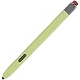 LOVE MEI Samsung Galaxy Tab S7/S7+/S7 FE/S8/S8+/S8 Ultra/S9/S9+/S9 Ultra S Pen Sleeve Case, Classic Retro Design Silicone Sleeve Protective Skin Case Non-Slip Smooth Grip (Green)