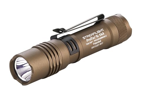 Streamlight 88073 ProTac 1L-1AA 350-Lumen Flashlight, Coyote
