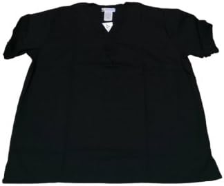 Prism Medical Men's 1 Pocket Scrub Top 6XL Black