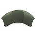 Revant Replacement Lenses for Oakley Flak Jacket XLJ sunglasses, UV Protection, Anti-Scratch and Impact Resistant, Polarized Gray Green