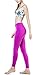 TM-YP06-PPL_Small J-DEM Tesla Women's Yoga Pants Slimming Fitness Leggings w Hidden Pocket YP06