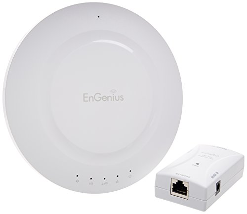 EnGenius Technologies Extra Long-Range Dual-Band Wireless-N AP with Gigabit PoE Injector (N-EAP600 KIT)