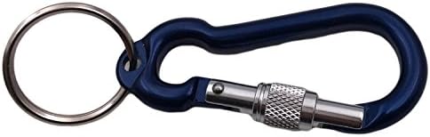 Aliens Carabiner Accessories Mini Ring Screw (6 cm long, keychain 2.5 cm, Screw carabiner)