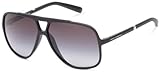 D&G Dolce & Gabbana mens 0dg6081 26168G60 Square Sunglasses,Black,60 mm