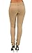 Premium Stretch Cotton Butt lifting, Levanta Cola, Skinny Leg Premium French Terry Fashion Moleton in Beige Size S