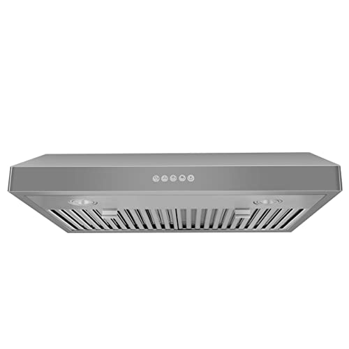 VESTA Chicago 750CFM Powerful 30'' Under Range Hood With