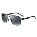 Aviator Sunglasses,IDESIGN Mirror Metal Frame Unbreakable Leisure Sunglasses Non-polarized Men Glasses,100% UV Protection Fila Ocean Beach Sun Bath