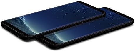 Samsung Galaxy S8 Cell Phone Case Black Slim Cover Hard Shell Smooth Rubber Skin Basic Cell Phone Accesory