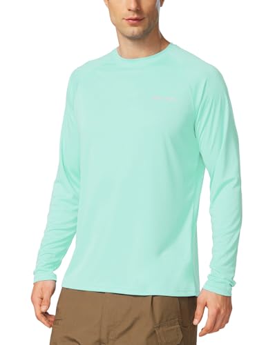 baleaf Men's Sun Protection Shirts UV SPF T-Shirts