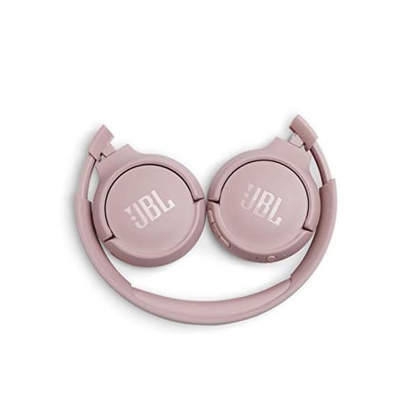 JBL Tune500BT Cuffie Wireless Sovraurali con funzione Multipoint e Ricarica  veloce, Cuffie On-Ear Bluetooth con connessione a Siri e Google, Fino a 16h  di autonomia, Rosa - Cuffie Hi-Fi