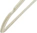 Utopia Home Kids Velvet Hangers - Small Clothes Hanger - Non Slip - Space Saver (25, Ivory)